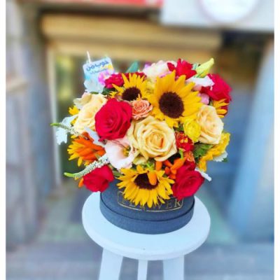 دسته گل برای درمانگاه شبانه روزی بهگر توحید