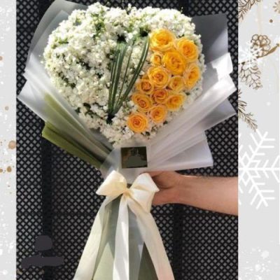 دسته گل برای بیمارستان تخصصی و فوق تخصصی عرفان نیایش شاهین مخبری