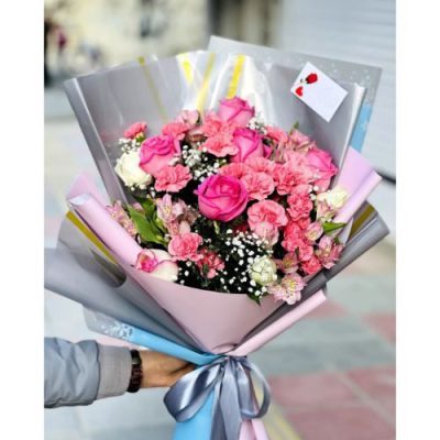 دسته گل برای بیمارستان تخصصی و فوق تخصصی هاجر (س) یوسف آباد