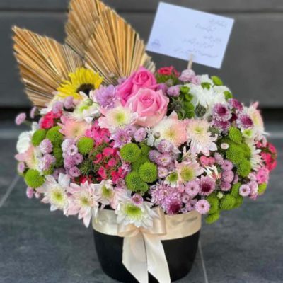 دسته گل برای مرکز خرید گلستان جنت آباد