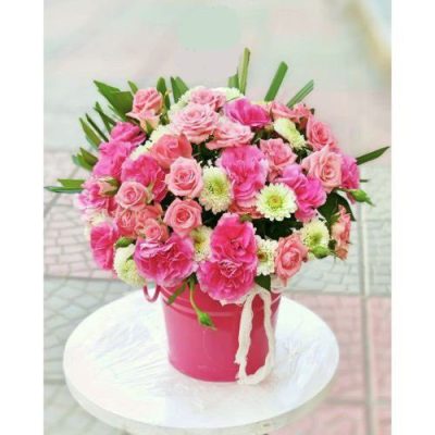 دسته گل برای درمانگاه امام صادق (ع) عباسی