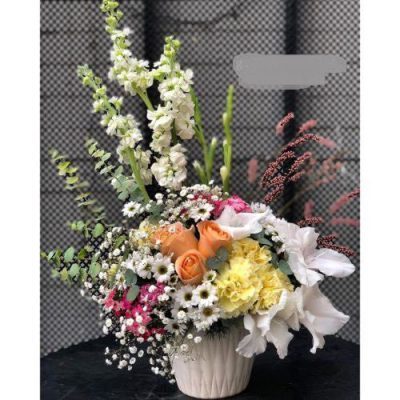 دسته گل برای بیمارستان امام خمینی کشاورز غربی