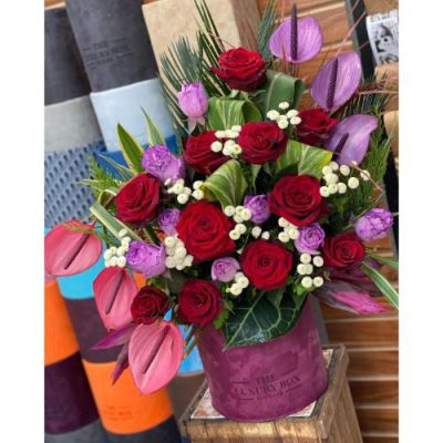 دسته گل برای شرکت داروسازی باریج اسانس شهرک آزمایش
