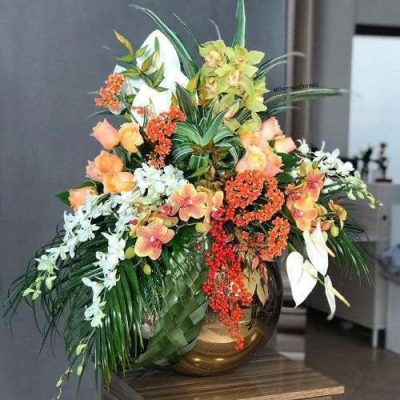 دسته گل برای اداره کل بیمه سلامت استان تهران فاطمی