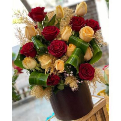 دسته گل برای شرکت تروپیکان شمس آباد