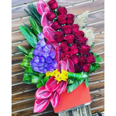 دسته گل برای بازرگانی تنگستانی بهارستان