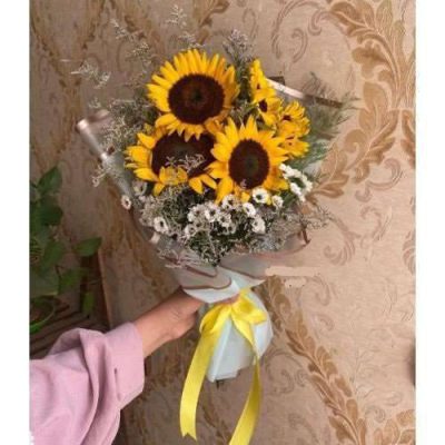 دسته گل برای اداره کل تطبیقی بانک سپه بهجت آباد
