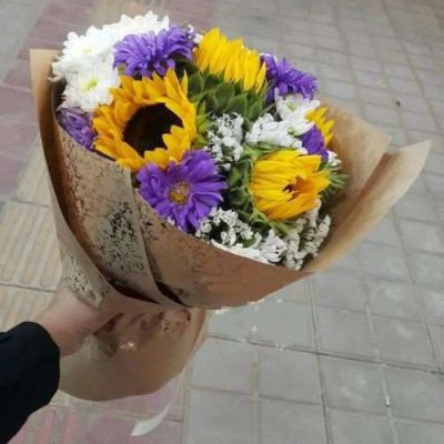 دسته گل برای اداره بهداشت و درمان نهاجا قصر فیروزه1