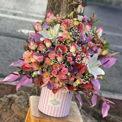 دسته گل برای اداره آموزشگاه های رانندگی شادمان