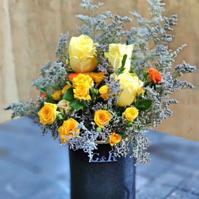 دسته گل برای ساختمان پزشکان کیمیا آرژانتین ساعی