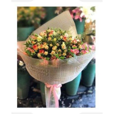 دسته گل برای اداره گاز منطقه 7 تهران شمس آباد