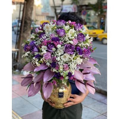 دسته گل برای مرکز درمانی ملایک الهیه