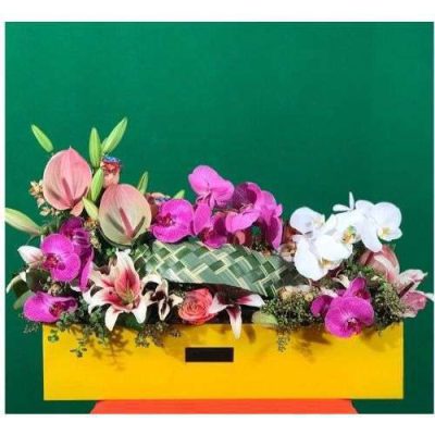 دسته گل برای اداره ثبت احوال منطقه شمال قائم مقام سنائی
