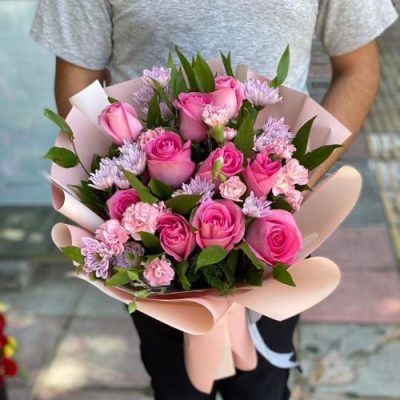 دسته گل برای مرکز درمان فروغ درمان باغ فیض