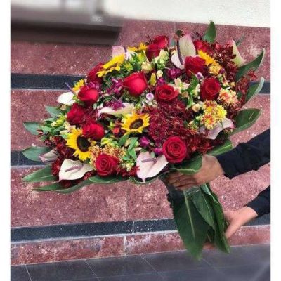 دسته گل برای ادارات مرکزی بانک مسکن ونک