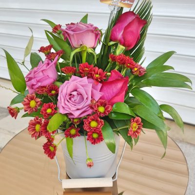 دسته گل برای ساختمان پزشکان نیکان یاران سابق جنت آباد