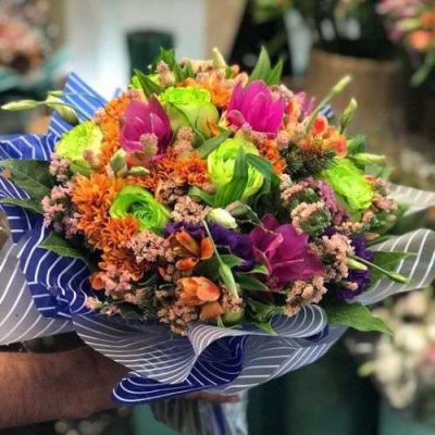 دسته گل برای ادارات مرکزی بانک مسکن فردوسی