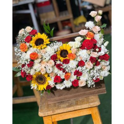 دسته گل برای شرکت راه‌اندازی و بهره‌برداری صنایع نفت ونک