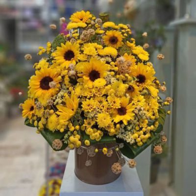 دسته گل برای ساختمان پزشکان تهرانپارس غربی