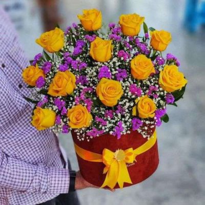 دسته گل برای بانک مسکن شبیری جی