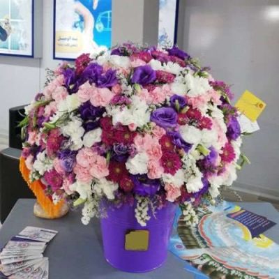 دسته گل برای اداره کل غرب استان تهران سازمان تامین اجتماعی شمشیری