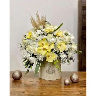 دسته گل برای بانک سامان باغ آذری