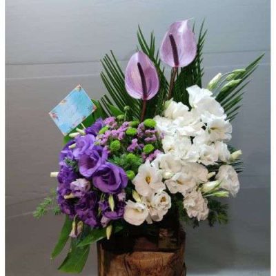 دسته گل برای اداره امور شعب بانک رفاه کارگران زرگنده