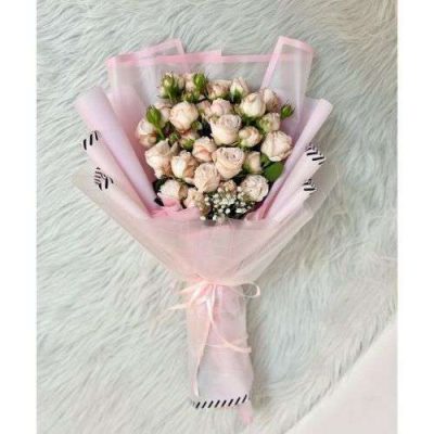 دسته گل برای بانک آینده سازمان برنامه شمالی