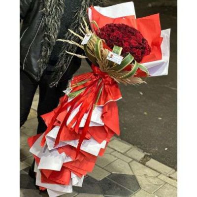 دسته گل برای بانک ملت ایوانک