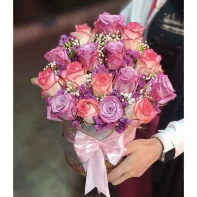 دسته گل برای پست بانک بهجت آباد
