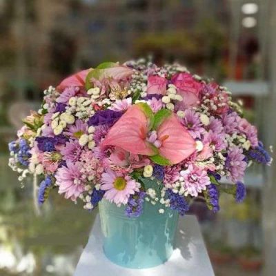 دسته گل برای اداره کل امور مالیاتی دکتر هوشیار