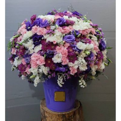 دسته گل برای اداره کل امور مالیاتی عباس آباد اندیشه