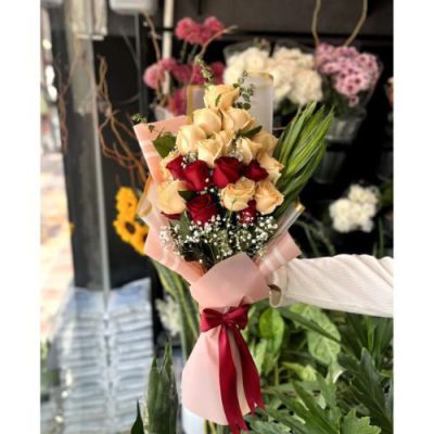 دسته گل برای مرکز درمانی و بهداشتی 17 شهریور صفا