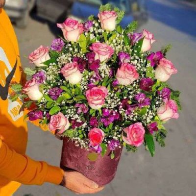 دسته گل برای پست بانک زرگنده