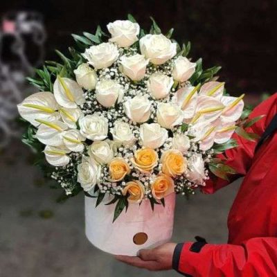 دسته گل برای بانک گردشگری امامزاده حسن
