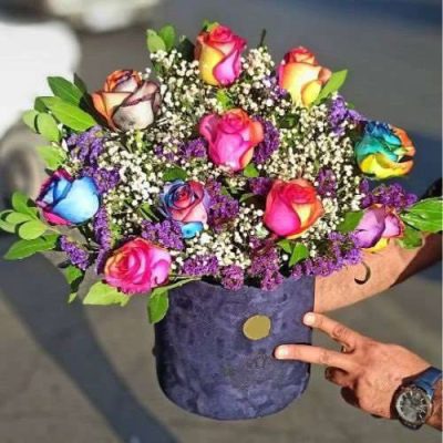 دسته گل برای بانک صدرات ایران بهارستان