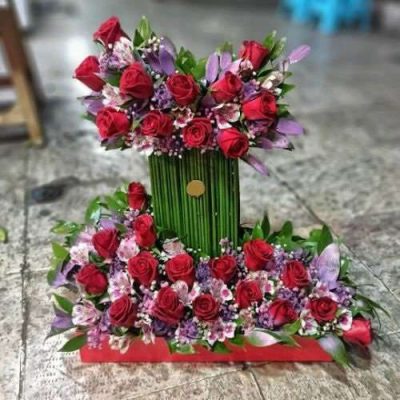 دسته گل برای بانک قوامین جنت آباد جنوبی