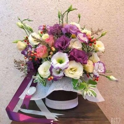 دسته گل برای بانک دی شعبه اقدسیه کد 136 کاشانک