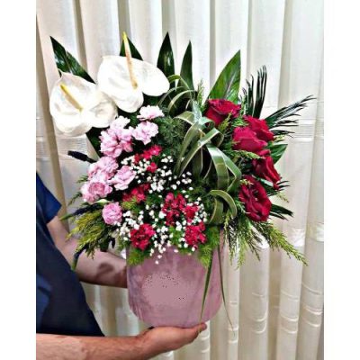 دسته گل برای سازمان آب امور مشترکین شهرک پاسداران