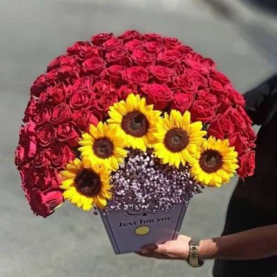 دسته گل برای بانک صادرات نصرت