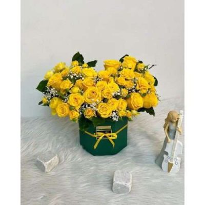 دسته گل برای بانک ملت باغ فیض