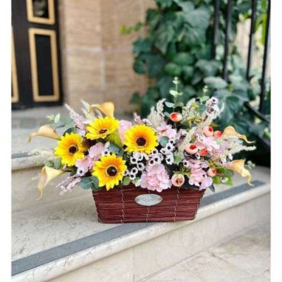 دسته گل برای پست بانک خزانه