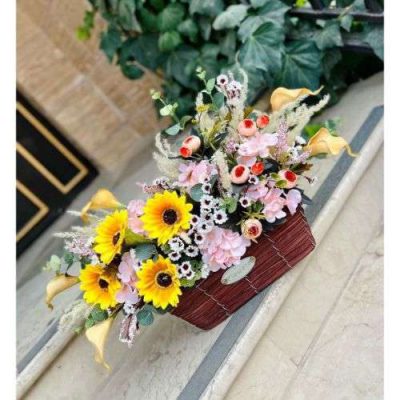 دسته گل برای بانک آینده جمالزاده