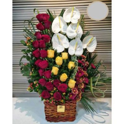 دسته گل برای شرکت تهران نورآرا