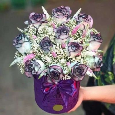 دسته گل برای بانک سرمایه فیروز آبادی