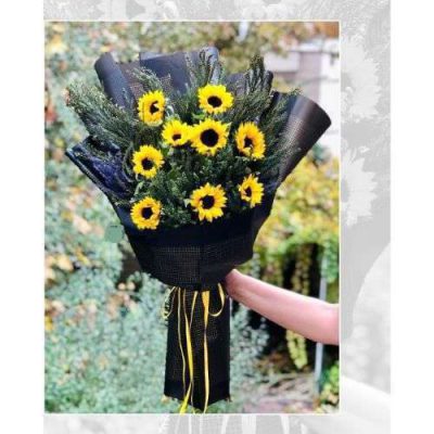 دسته گل برای اداره پست حسینی سازمان برنامه جنوبی