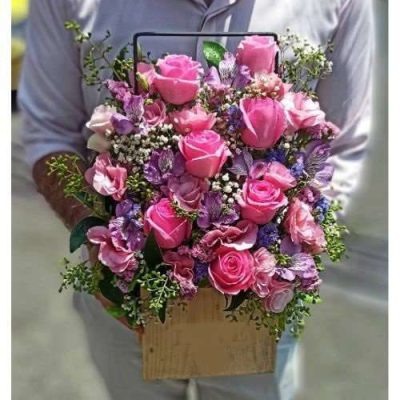 دسته گل برای بانک ملی مرزداران