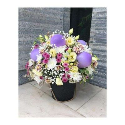 دسته گل برای بانک آینده دهم فروردین