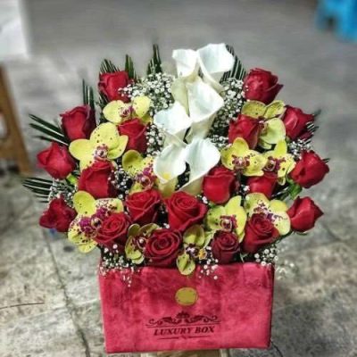 دسته گل برای بانک صادرات ولی آباد