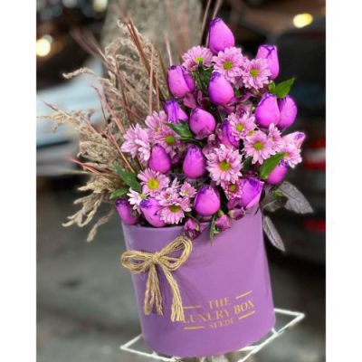 دسته گل برای شرکت مدیریت هیربدان ونک